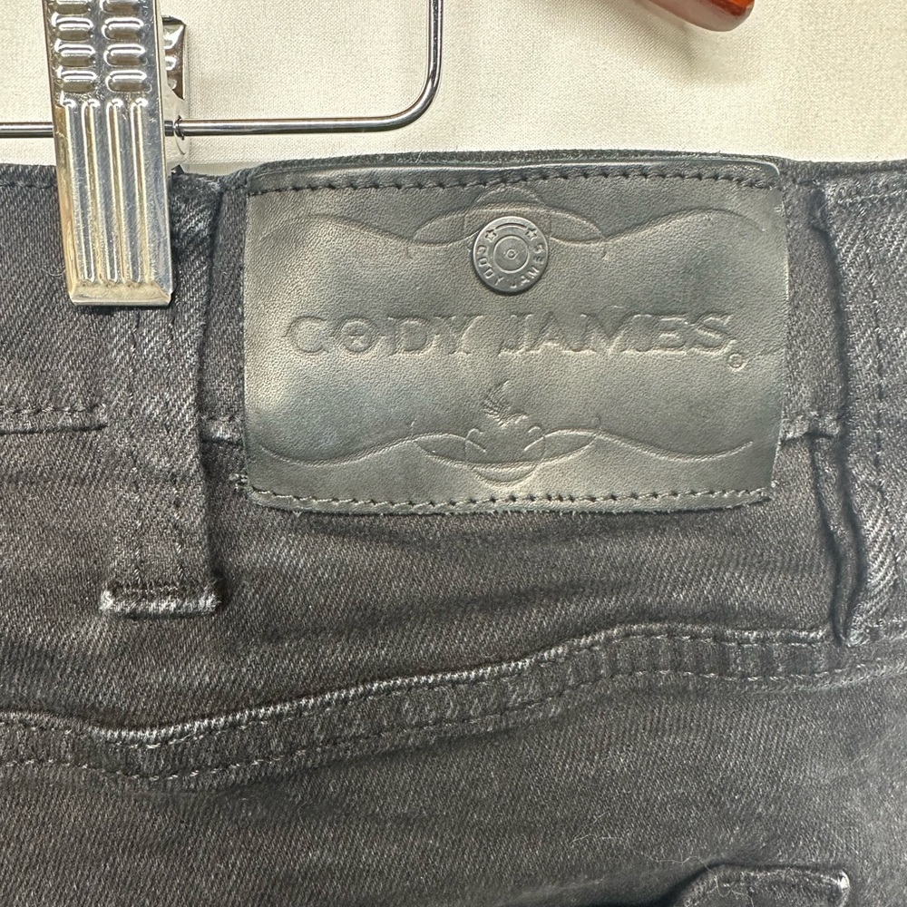 Cody James Black Jeans Men’s 40x32 Straight Fit Western Workwear - Picture 2 of 7